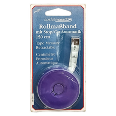 hoechstmass rollfix隨身捲尺 紫色, 1.5m, 1個