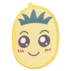 스카위즈 2 in 1 부드러운 바디 스크러버, 옐로우, 1개입, 1개