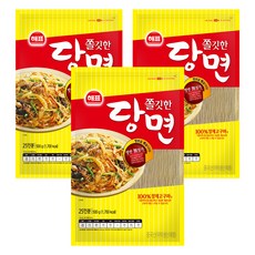 해표 쫄깃한 당면, 500g, 3개
