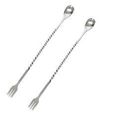 HoReCa 雙頭調酒勺 250mm, 2個, 銀色
