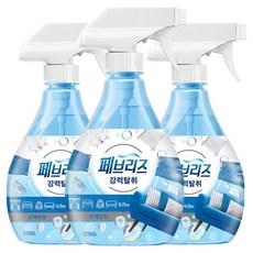 페브리즈 섬유탈취제 상쾌한향 본품, 360ml, 3개