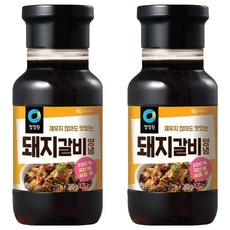 청정원 전통 돼지갈비양념, 280g, 2개