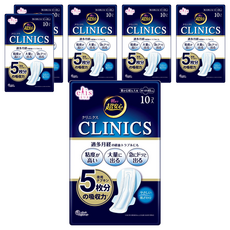 elleair 艾黎艾爾 elis 愛麗思 日本原裝進口 超安心衛生棉 夜用, 40cm, 10片, 6包