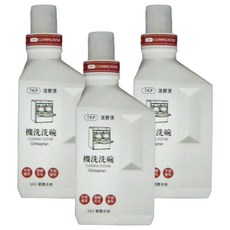 TKP 植萃酵素 機洗洗碗劑 -洗碗機專用, 600g, 天然植萃, 3瓶