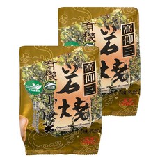 高仰三 有機岩燒小海苔 9切 27枚, 11g, 2包