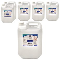 宸鼎 75%清潔用酒精, 4L, 6桶