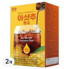 Kotsam 花泉 阿薩姆芒果冰茶, 2個, 20入, 20g