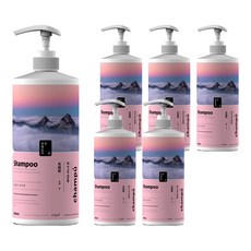 일상팩토리 약산성 네이쳐 샴푸 화이트머스크향, 1L, 6개