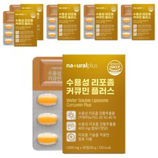 naturalplus 水溶性脂質體薑黃素 Plus, 6個, 30錠
