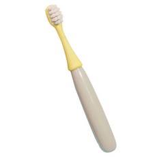 팡팡카트 미세모 3색 칫솔 옐로우, 1개입, 1개