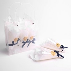 PARTYHAE 婚禮手持花灑筒套組, 白色, 1套