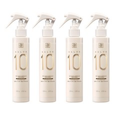 미쟝센 살롱10 노워시 극손상 앰플 트리트먼트 극손상 모발용, 200ml, 4개