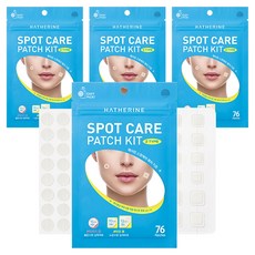 해서린 스팟케어 패치 키트, 76개입, 4개
