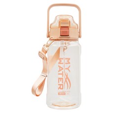 MY WATER 牽牽手運動水壺, 淡粉色, 1.5L, 1個