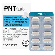 Dr.PNT 醣胺聚醣軟骨素補充錠 60g, 60顆, 1盒