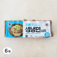 대림선 생냉면 면사리, 2kg, 6개