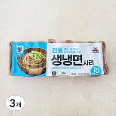 대림선 생냉면 면사리, 2kg, 3개