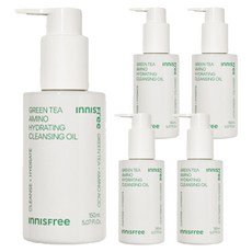 이니스프리 그린티 수분 아미노 클렌징 오일, 150ml, 5개