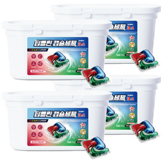 WashClinic 3in1深層清潔洗衣膠囊, 4盒, 100顆