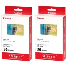 캐논 셀피 인화지 일반용지 KC-36IP, 2X3, 72개