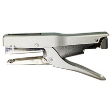 MAX 美克司 剪刀型釘書機 HP-88 可釘30-70張, 灰色, 1個