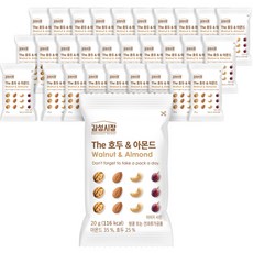 Emotional Market 核桃&杏仁果綜合堅果隨身包, 20g, 30包