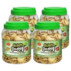 머거본 와사비맛 꾸이한통 어포, 290g, 4개