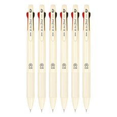 JAVAPEN N Jet 3色原子筆 0.38mm, 黃色, 6個