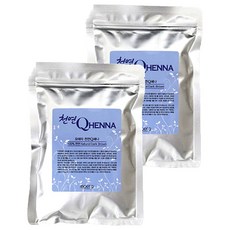 moeta India Q Henna染髮劑, 深棕色, 2個