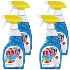 SpeedPUNCH 無窮花 玻璃清潔劑, 4個, 500ml