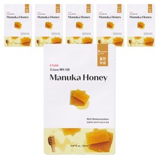 에뛰드 0 2 테라피 에어 마스크 마누카꿀 20ml, 1개입, 6개