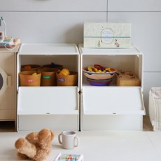 플라팜 수플레 모듈형 수납장 D형, 화이트