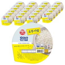 오뚜기 흰밥, 200g, 24개 200g, 24개