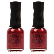 Orly 透氣色 2070021 比以往更強, 2070021號, 11ml, 2個