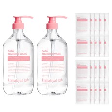 NARD 女性私密處清潔露 1000ml+旅行試用包 4ml 10包組, 2組