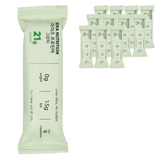 綠茶風味高蛋白棒 12入, 660g, 1盒