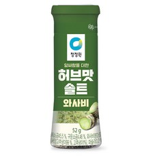 청정원 허브맛솔트 와사비, 52g, 1개