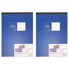 Double A A4單線簙 方格內頁 DANP18060, 2本