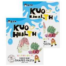 郭老師 純手工無添加寶寶蔬果字母麵 (8個月以上) 150g x 2盒, 蔬菜