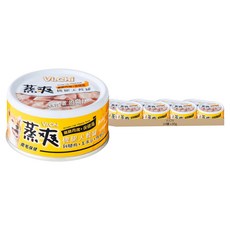 Vi.Chi 蒸爽機腿犬餐罐 皮毛保健, 80g, 24個, 雞腿肉 + 玉米筍 + 維他命E