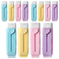 2Youngdesign 愛心滑動橡皮擦4件組, 混合顏色, 3套
