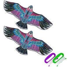 Sensepot 藍鷹風箏 + 風箏線軸 隨機出貨套組, 2套