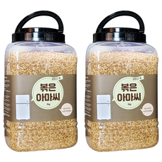 냉장고쏙 볶은 아마씨, 3kg, 2개