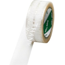 A.label 包裝用封箱膠帶 45mm x 100m B0210, 11 透明logo, 1個