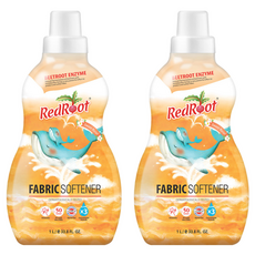 RedRoot 嬰兒衣物柔軟精 甜美花香, 1L, 2個