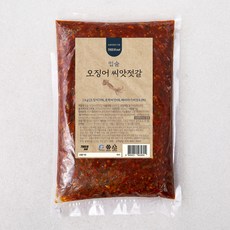 입술 오징어 씨앗 젓갈, 1kg, 1개