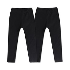 童款毛絨緊身褲 2入