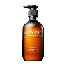 MOONLIGHT 莯光 進化版茶樹控油淨化洗髮精 清爽UP 髮絲不再黏頭皮, 400ml, 1瓶