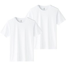 urbantee 中性款圓領涼感短袖T恤 2件組