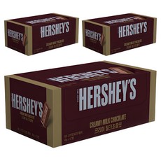 HERSHEY'S 好時 樂天製菓 馥郁牛奶巧克力, 480g, 3個